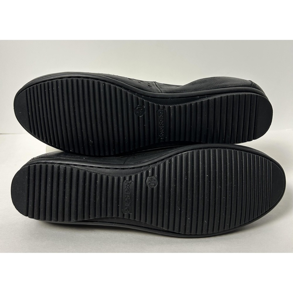 Josef Seibel Ballet Flat Womens Size 9 Pippa 29 Shoes US 40 EU Black Perforated - Picture 7 of 10